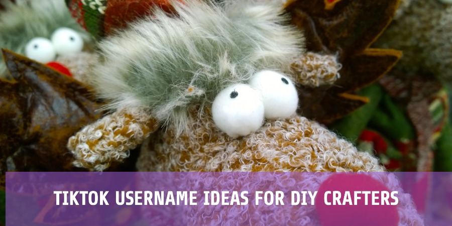 TikTok Username Ideas for DIY Crafters
